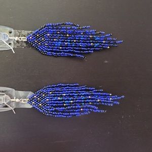 Beaded Fringe Earrings